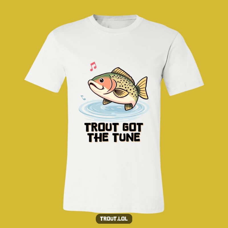 Funny Humming Trout T-Shirt: Wear Your Melody with Pride!