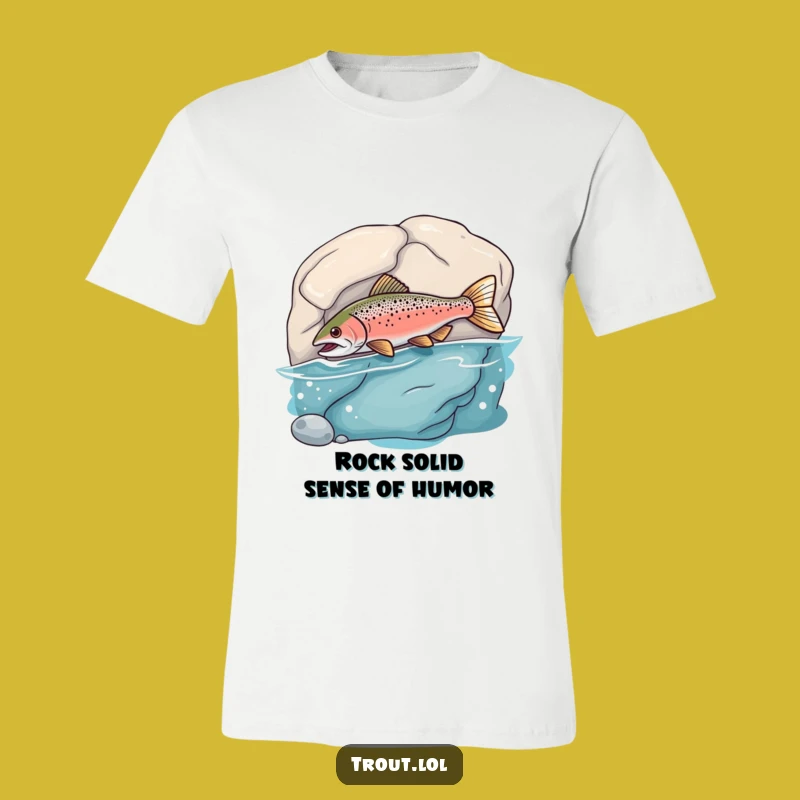 Funny Bumping Trout T-Shirt: Wear Your Mishaps with Pride, Ideal Funny Gift